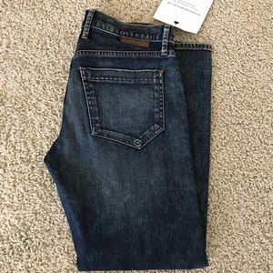 Goldsign Cropped Kick Flare Jeans